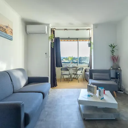 Daire Climatise - Garage Prive - A Pied - Baie Des Anges
