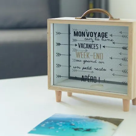 Climatise - Garage Prive - A Pied - Baie Des Anges Apartman