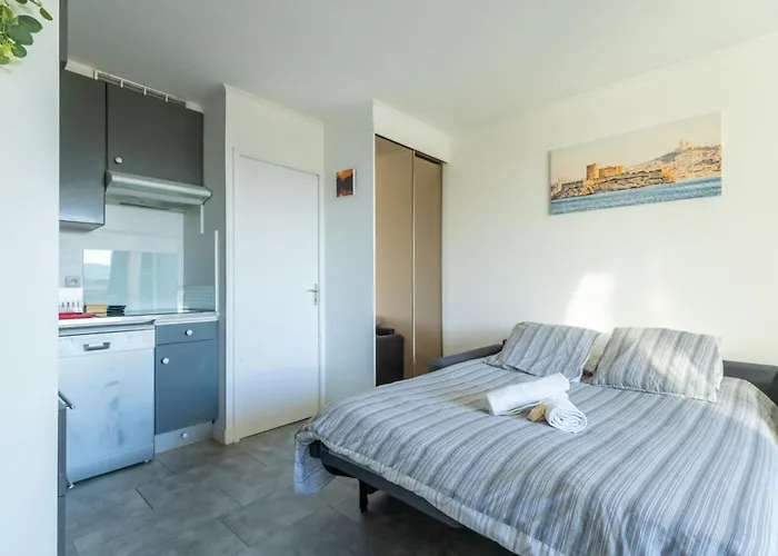 Climatise - Garage Prive - A Pied - Baie Des Anges