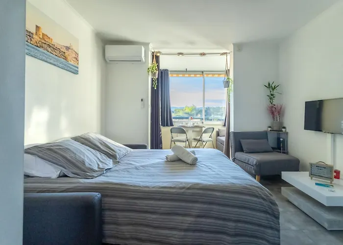 Climatise - Garage Prive - A Pied - Baie Des Anges *